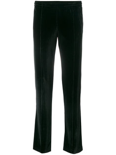 slim fit velvet trousers History Repeats