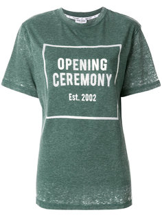 футболка с логотипом  Opening Ceremony