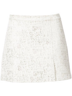 metallic print mini skirt Rachel Zoe