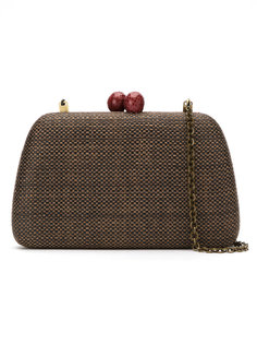 woven pattern clutch Serpui