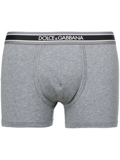 боксеры с логотипом на резинке Dolce & Gabbana Underwear
