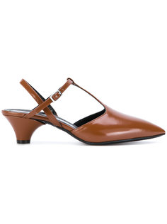 t-bar strap pumps Marni