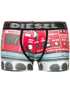 боксеры с принтом усилителя звука Diesel