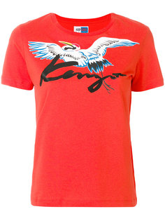 футболка с принтом птицы Kenzo