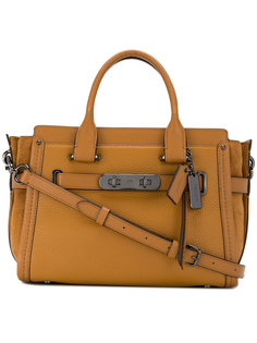 flip lock tote  Coach