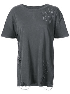distressed T-shirt NSF