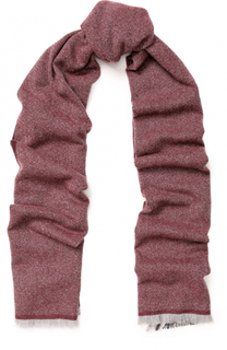 Кашемировый шарф с необработанным краем Ermenegildo Zegna
