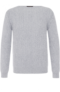 Кашемировый свитер фактурной вязки Zegna Couture