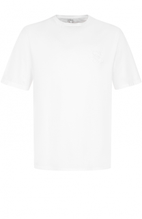 Хлопковая футболка с круглым вырезом Loewe