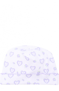 Хлопковая шапка с принтом Kissy Kissy