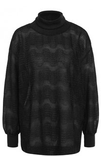 Свитер свободного кроя с высоким воротником M Missoni