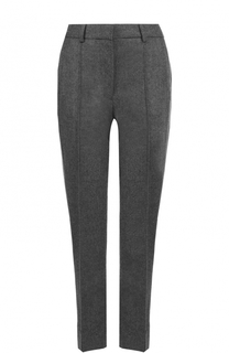 Укороченные шерстяные брюки с лампасами Victoria by Victoria Beckham
