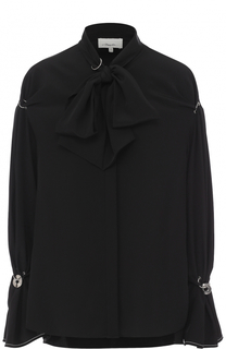Шелковая блуза с воротником аскот 3.1 Phillip Lim