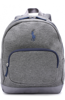 Текстильный рюкзак с логотипом бренда Polo Ralph Lauren