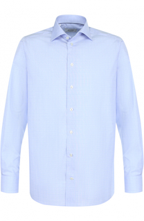 Хлопковая сорочка с воротником кент Eton