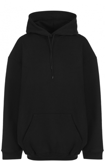 Хлопковая толстовка свободного кроя с капюшоном Balenciaga