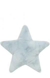 Подушка в виде звезды с отделкой из меха кролика Yves Salomon Enfant