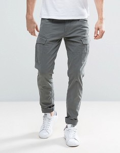 Узкие брюки карго Esprit - Серый