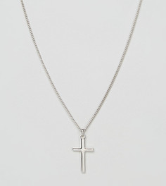 Серебряное ожерелье с подвеской-крестом Serge De Nimes - Серебряный