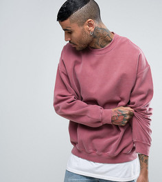 Розовый oversize-свитшот Reclaimed Vintage Inspired - Розовый