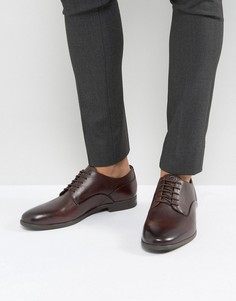 Коричневые туфли со шнуровкой Hudson London - Черный