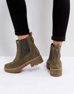 Ботинки челси оливкового цвета Timberland Courmayeur Valley - Зеленый
