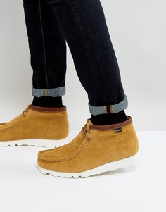 Замшевые ботинки Clarks Originals Wallabee GTX - Рыжий