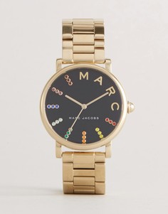 Классические наручные часы с золотистым браслетом Marc Jacobs MJ3567 - Золотой