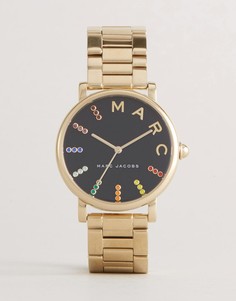 Классические наручные часы с золотистым браслетом Marc Jacobs MJ3567 - Золотой