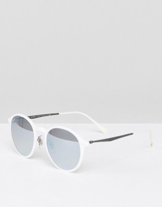 Круглые солнцезащитные очки Ray-Ban 0RB4224 - Белый