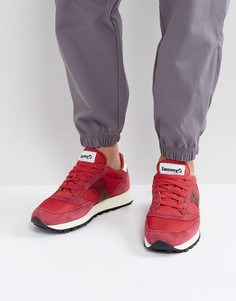 Красные кроссовки в винтажном стиле Saucony Jazz Original S70368-6 - Красный
