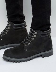 Черные замшевые ботинки Jack & Jones Stoke - Черный