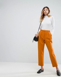 Суженные книзу брюки-галифе ASOS Tailored - Желтый