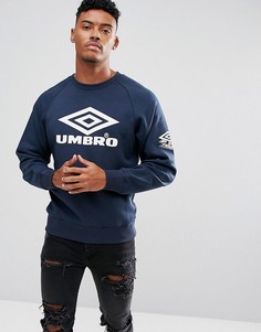 Свитшот с логотипом Umbro - Синий