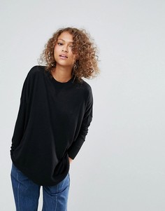 Свободный джемпер Monki - Черный