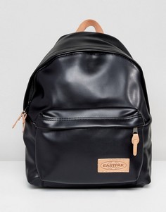 Бежево-черный рюкзак с уплотнением Eastpak PakR - Черный
