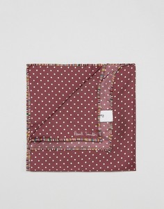 Платок для нагрудного кармана в горошек Paul Smith - Красный
