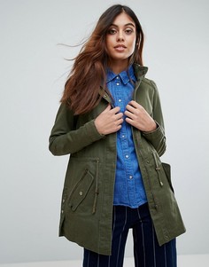Легкая куртка в стиле милитари Vero Moda - Зеленый