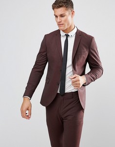 Приталенный пиджак Jack & Jones Premium - Красный