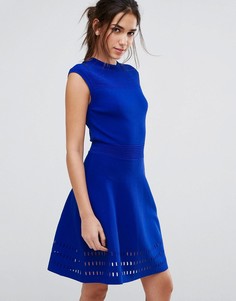 Приталенное платье Ted Baker - Синий