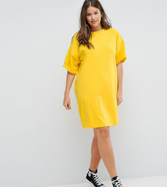 Платье-футболка ASOS CURVE Ultimate - Желтый