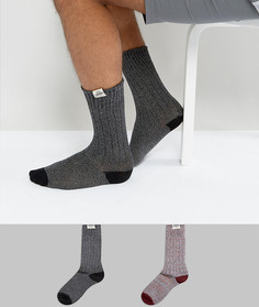 Набор из 2 пар толстых носков Tokyo Laundry - Красный
