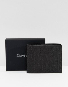 Кошелек с логотипом Calvin Klein - Черный