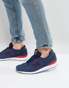 Синие кроссовки New Balance 996 - Синий