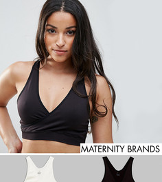 Набор из 2 бюстгальтеров для сна Mamalicious Nursing - Мульти Mama.Licious