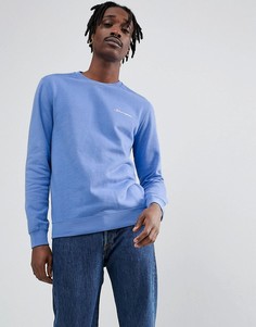 Свитер с вышивкой логотипа Champion - Фиолетовый