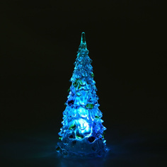 Новогодний сувенир Luazon Елочка радуга загадка Blue 1077305