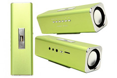 Колонка Espada Music Box 13-FM Green