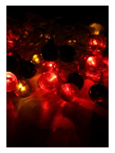 Гирлянда Космос Экономик Шарики витые 30 LED Multicolor KOC_GIR30LEDRUBBALL2_RGB