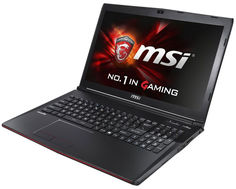 Ноутбук MSI GP62 7RD-464XRU Leopard Black 9S7-16J942-464 (Intel Core i5-7300HQ 2.5 GHz/8192Mb/1000Gb/DVD-SM/nVidia GeForce GTX 1050 2048Mb/Wi-Fi/Bluetooth/Cam/15.6/1920x1080/DOS)